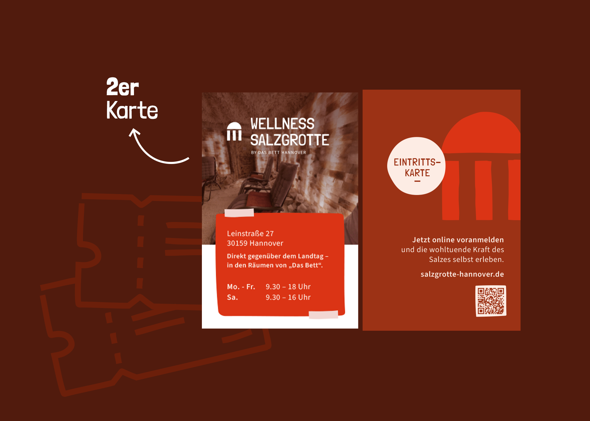 Produkt Salzgrotte – Eintrittskarte – 2er