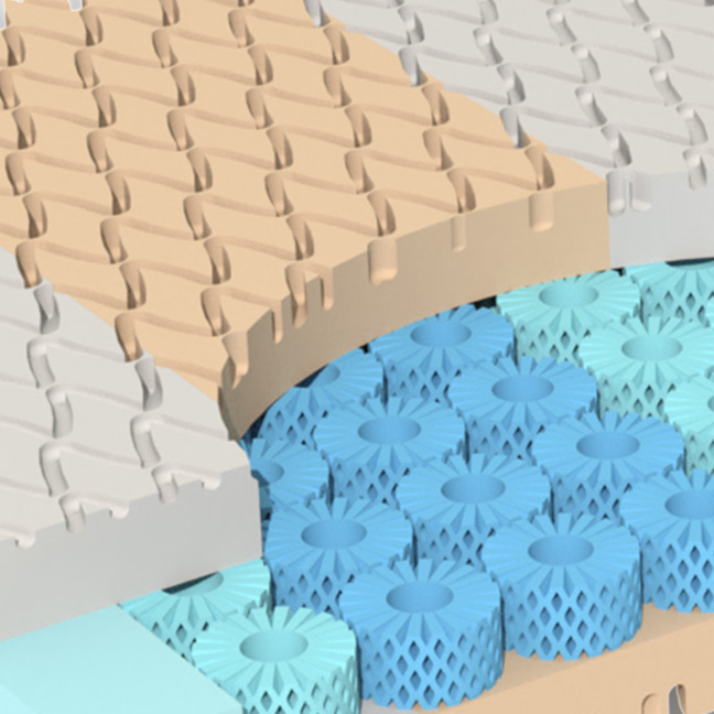 Grosana-Kaltschaummatratze airflex kern kaltschaummatratzen